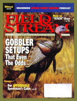 Vintage Field and Stream Magazine - March, 1999 - Like New Condition - Midwest Edition