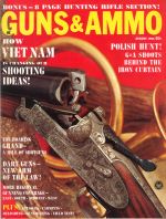 Vintage Guns & Ammo Magazine - August, 1966 - Very Good Condition