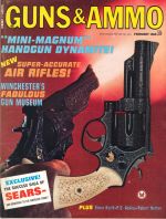 Vintage Guns & Ammo Magazine - February, 1968 - Very Good Condition