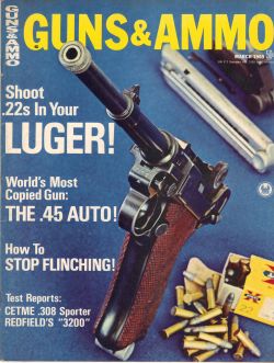 Vintage Guns & Ammo Magazine - March, 1969 - Very Good Condition