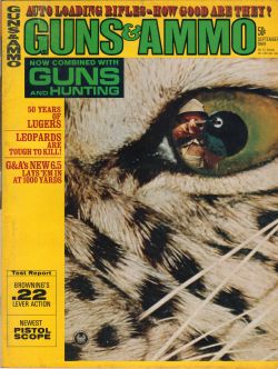 Vintage Guns & Ammo Magazine - September, 1969 - Very Good Condition