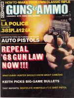 Vintage Guns & Ammo Magazine - July, 1970 - Very Good Condition