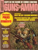 Vintage Guns & Ammo Magazine - July, 1971 - Very Good Condition