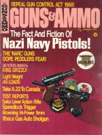 Vintage Guns & Ammo Magazine - January, 1973 - Very Good Condition