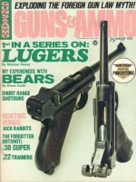 Vintage Guns & Ammo Magazine - August, 1973 - Very Good Condition