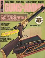 Vintage Guns & Ammo Magazine - September, 1973 - Very Good Condition