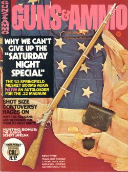 Vintage Guns & Ammo Magazine - June, 1974 - Very Good Condition