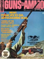 Vintage Guns & Ammo Magazine - August, 1974 - Very Good Condition