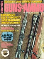 Vintage Guns & Ammo Magazine - September, 1974 - Very Good Condition