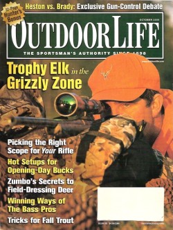 Vintage Outdoor Life Magazine - October, 2000 - Very Good Condition