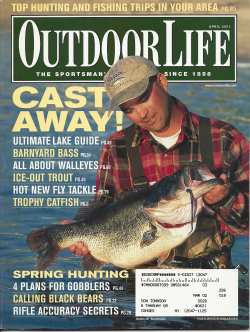 Vintage Outdoor Life Magazine - April, 2001 - Like New Condition