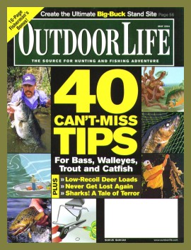 Vintage Outdoor Life Magazine - May, 2004 - Like New Condition