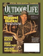 Vintage Outdoor Life Magazine - September, 2004 - Like New Condition