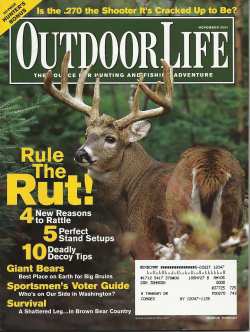 Vintage Outdoor Life Magazine - November, 2004 - Very Good Condition