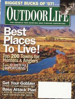 Vintage Outdoor Life Magazine - April, 2008 - Like New Condition