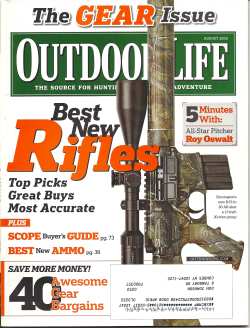 Vintage Outdoor Life Magazine - August, 2009 - Very Good Condition