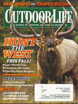 Vintage Outdoor Life Magazine - September, 2009 - Like New Condition
