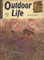 Vintage Outdoor Life Magazine - January, 1942 - Acceptable Condition
