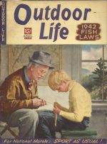 Vintage Outdoor Life Magazine - April, 1942 - Good Condition