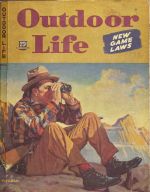 Vintage Outdoor Life Magazine - September, 1945 - Acceptable Condition