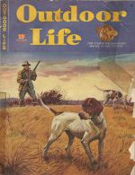 Vintage Outdoor Life Magazine - October, 1945 - Acceptable Condition