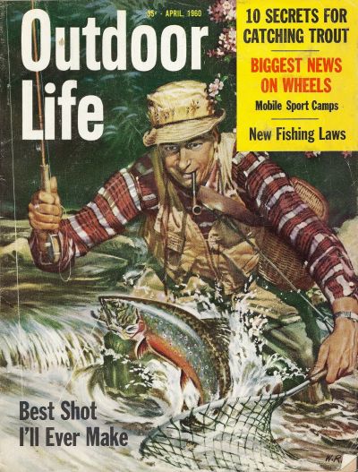Vintage Outdoor Life Magazine April 1960 Very Good Condition Ol6004 400 Jpg