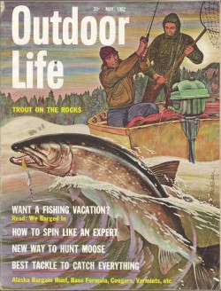 Vintage Outdoor Life Magazine - May, 1962 - Very Good Condition