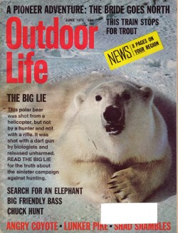 Vintage Outdoor Life Magazine - June, 1972 - Good Condition - Great Lakes Edition