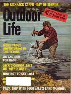 Vintage Outdoor Life Magazine - May, 1973 - Very Good Condition - Great Lakes Edition