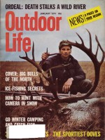 Vintage Outdoor Life Magazine - January, 1974 - Very Good Condition - Great Lakes Edition