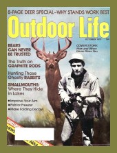 Vintage Outdoor Life Magazine - October, 1975 - Good Condition - Northeast Edition