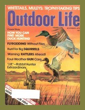 Vintage Outdoor Life Magazine - November, 1975 - Good Condition - Northeast Edition