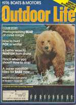 Vintage Outdoor Life Magazine - January, 1976 - Good Condition - Northeast Edition
