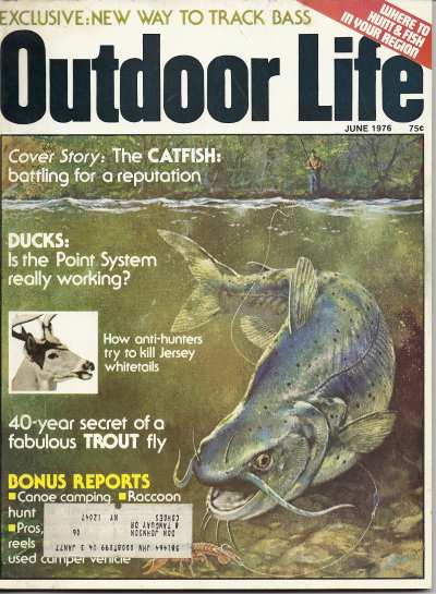 Vintage Outdoor Life Magazine - June, 1976 - Good Condition - Great Lakes  Edition