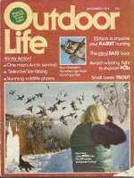 Vintage Outdoor Life Magazine - December, 1976 - Acceptable Condition - Great Lakes Edition