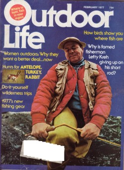 Vintage Outdoor Life Magazine - February, 1977 - Acceptable Condition - Northeast Edition