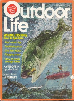 Vintage Outdoor Life Magazine - March, 1978 - Very Good Condition - Northeast Edition