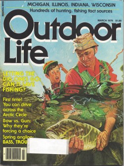 Vintage Outdoor Life Magazine - March, 1979 - Very Good Condition - Midwest Edition