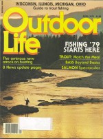 Vintage Outdoor Life Magazine - April, 1979 - Very Good Condition - Northeast Edition