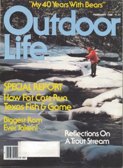 Vintage Outdoor Life Magazine - February, 1980 - Very Good Condition - Midwest Edition