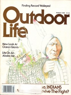 Vintage Outdoor Life Magazine - March, 1980 - Very Good Condition - Midwest Edition