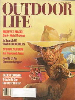 Vintage Outdoor Life Magazine - July, 1980 - Good Condition - Midwest Edition
