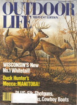 Vintage Outdoor Life Magazine - September, 1980 - Good Condition - Midwest Edition