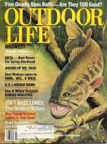 Vintage Outdoor Life Magazine - April, 1982 - Like New Condition - Midwest Edition