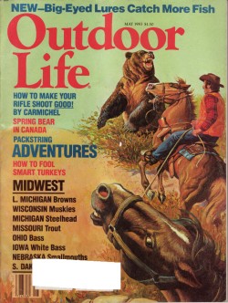 Vintage Outdoor Life Magazine - May, 1983 - Very Good Condition - East Edition