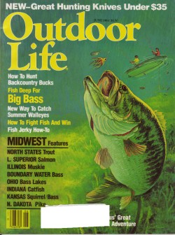 Vintage Outdoor Life Magazine - June, 1983 - Acceptable Condition - Midwest Edition