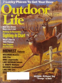 Vintage Outdoor Life Magazine - July, 1983 - Like New Condition - Midwest Edition