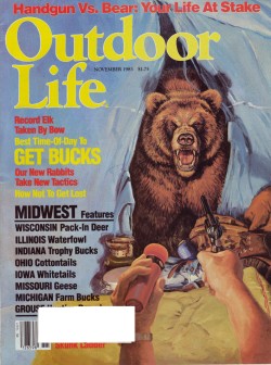 Vintage Outdoor Life Magazine - November, 1983 - Like New Condition - East Edition