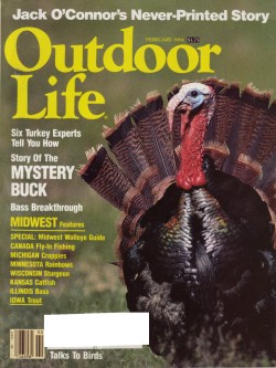 Vintage Outdoor Life Magazine - February, 1984 - Good Condition - East Edition