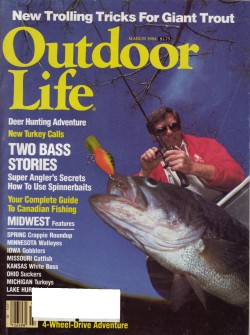 Vintage Outdoor Life Magazine - March, 1984 - Like New Condition - East Edition